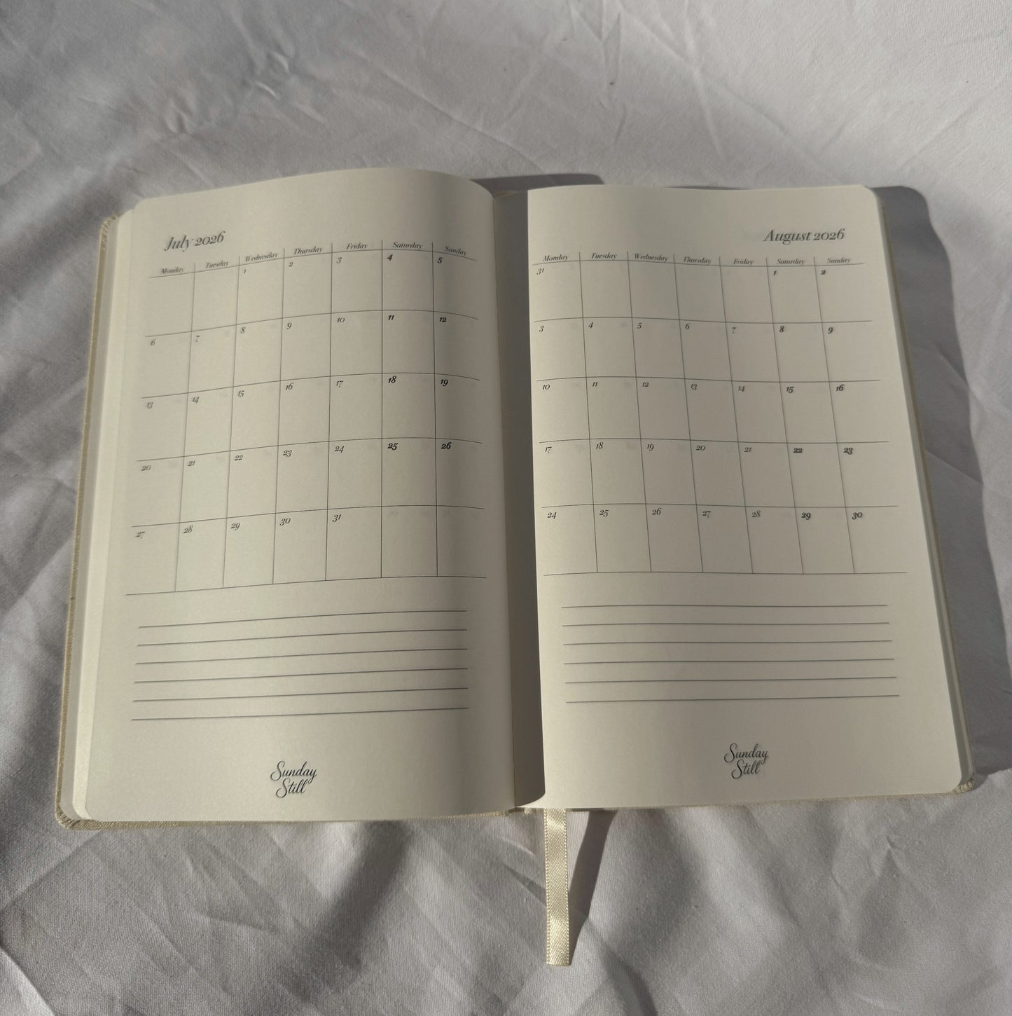 2026 weekly planner - OAT